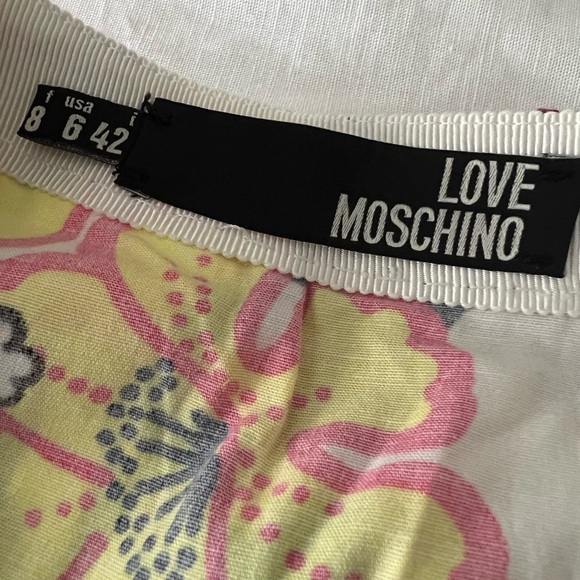 LOVE MOSCHINO FLORAL SKIRT - Picture 11 of 11